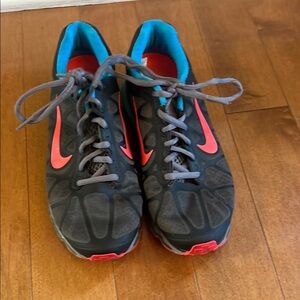 Nike Black and Pink Athletic Shoes